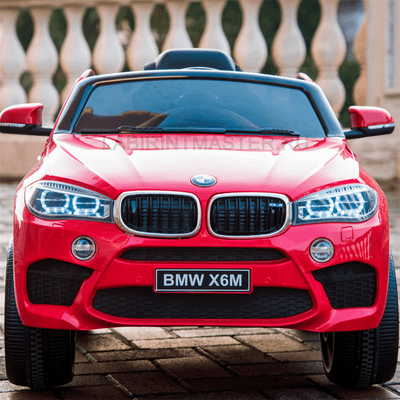 Детский электромобиль "BMW X6M" JJ2199 12V,красный