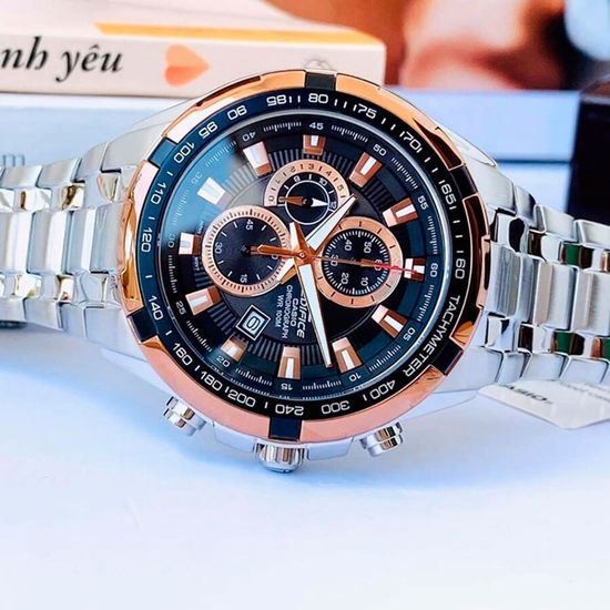 Мужские кварцевые наручные часы с хронографом Casio EF-539D-1A5