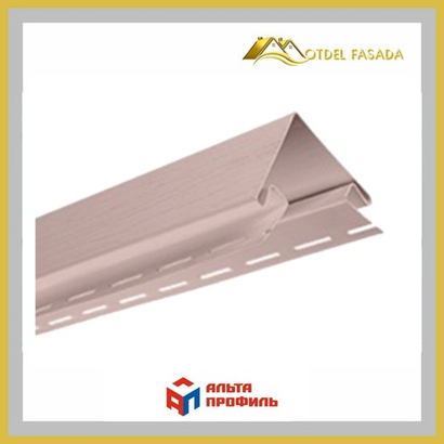 Планка наружный угол Альта Профиль Blockhouse Т-12 Персиковый 3м