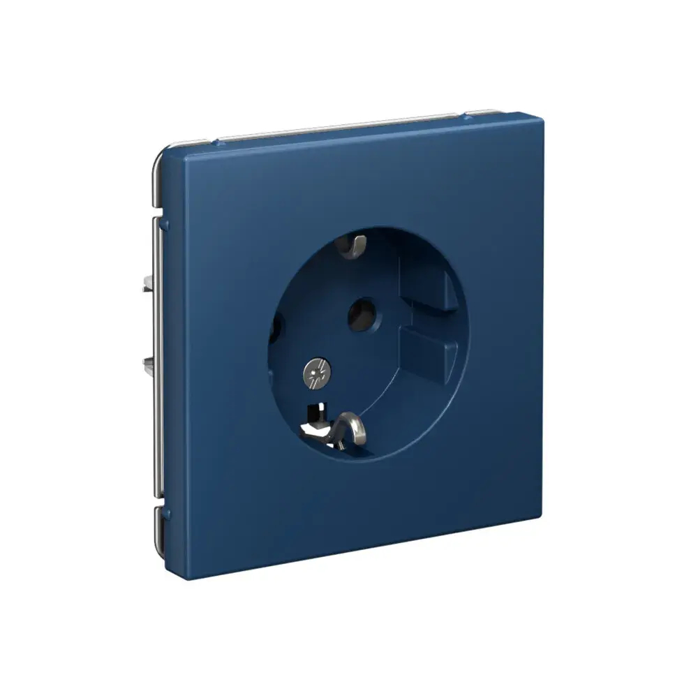 ARTGALLERY РОЗЕТКА с заземлением, 16А, механизм, АКВАМАРИН