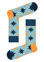 Носки унисекс Nautical Star Sock со звездочками (Размер: 25) (Цвет: синий)