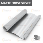 Пленка для окон декоративная MATTE FROST SILVER ControlTek, рулон (размер 1,22x30м.)
