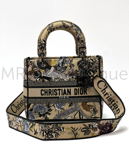 Сумка Lady Dior Jardin d'Hiver