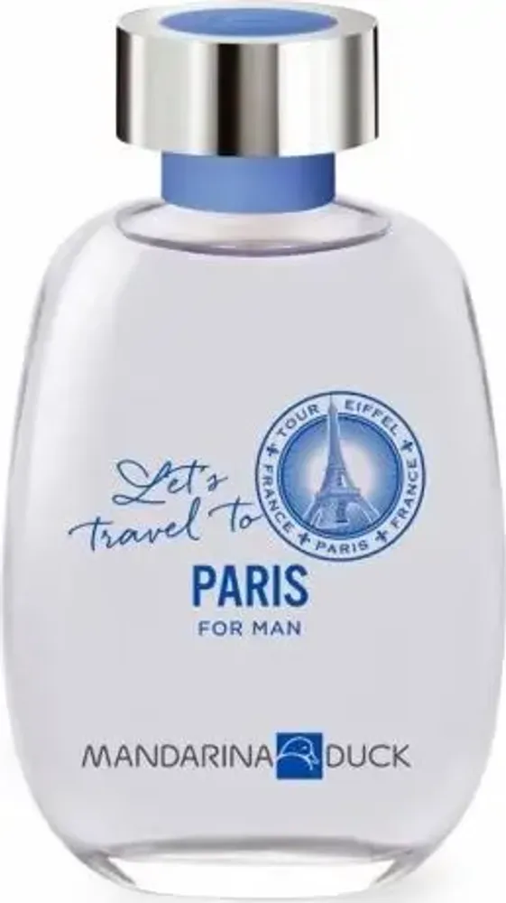 Mandarina Duck Lets Travel To Paris EDT 100 ml туалетная вода с нотами бергамота, яблока и шалфея