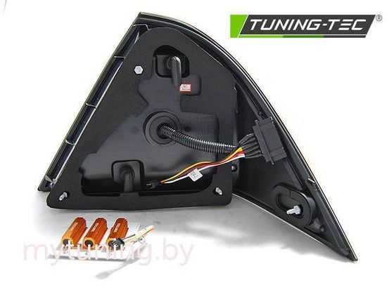 Фонари задние LED BAR RED WHITE SEQ для MERCEDES W203 SEDAN 00-04