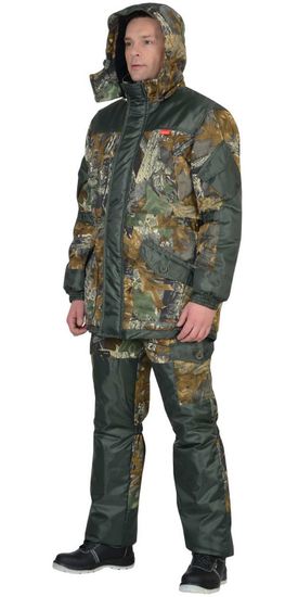 Костюм "Сириус-Горка" кур+бр (смесовая, КМФ тёмный лес)