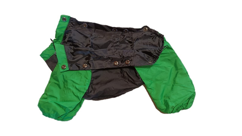 Комбинезон - Демисезонный (с подкладкой) 29 мальчик (обхват груди 63 - 69), черный/зеленый