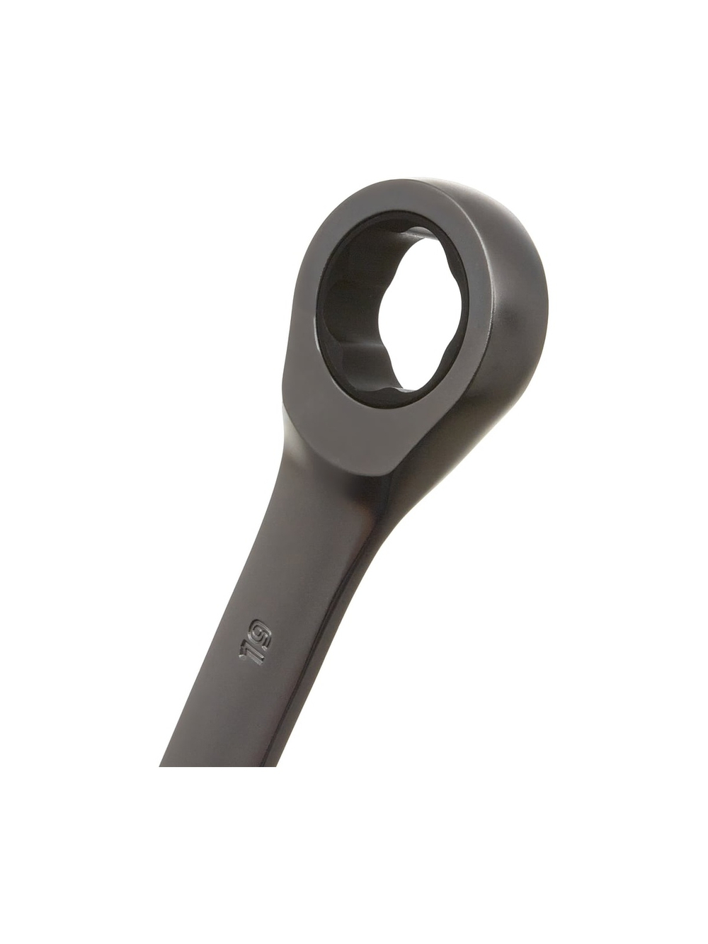 Комбинированный трещоточный ключ 19мм Inforce, Сталь Cr-V, 72 зуба, профессиональный, 06-05-84