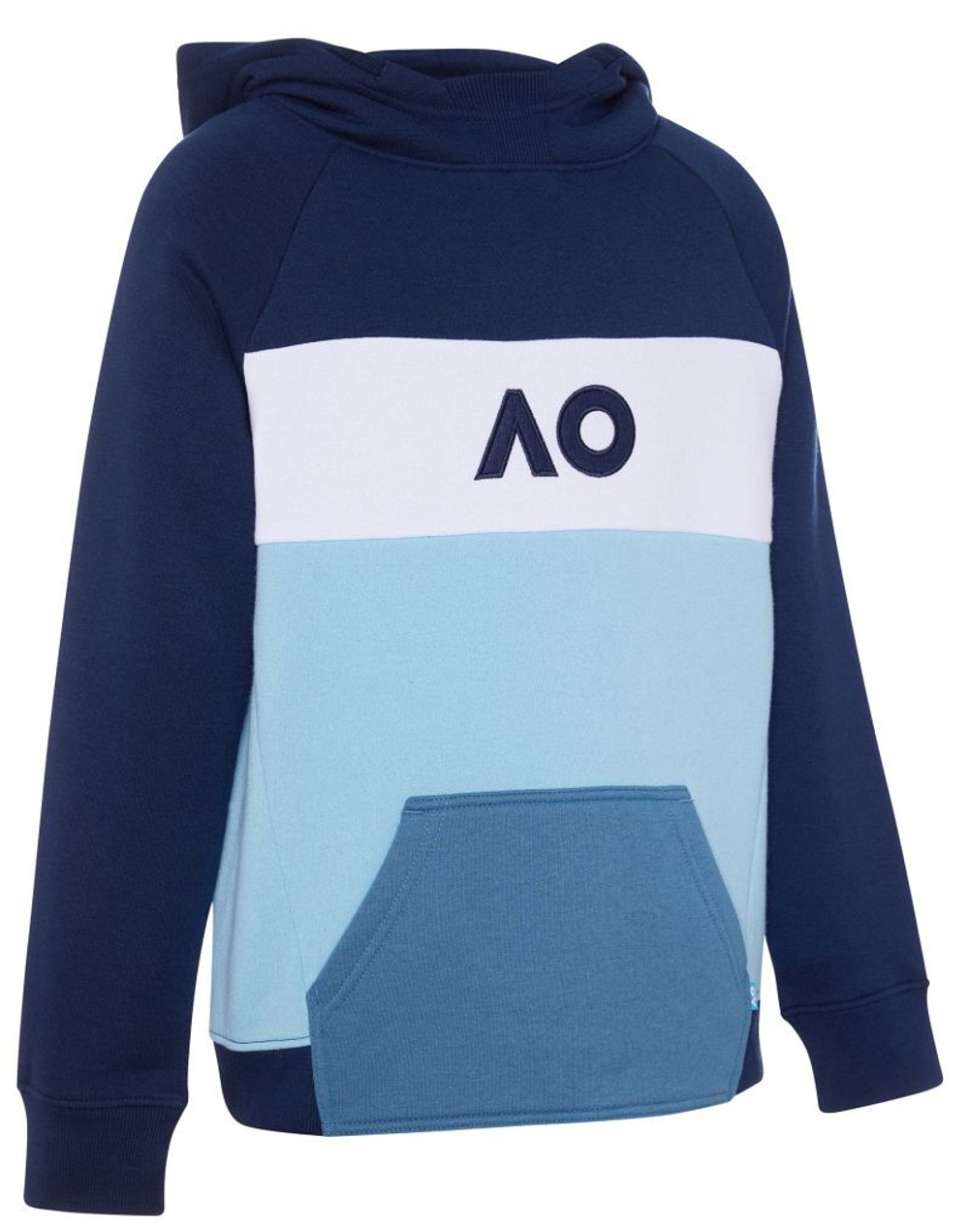 Кофта для мальчика теннисная Australian Open Boys Hoodie Colourblock - разноцветный