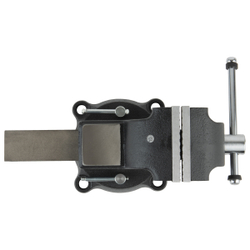 WDK-BV100 Профессиональные слесарные тиски поворотные с наковальней 100 мм