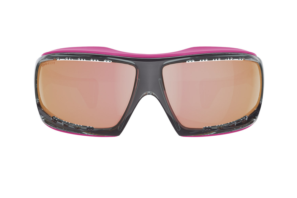 Спортивные очки LiP Typhoon / Gloss Trans. Grey / Pink / Zeiss/ PA Polarized / Rose Gold Lens