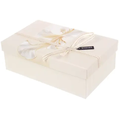 Коробка подарочная «Навсегда» 19*12*6,5 см, Бежевый