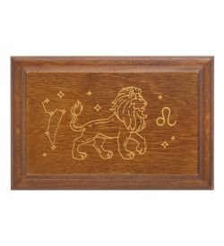 GAEM Art JW-12/03 Шкатулка деревянная «Знак Зодиака - Лев»