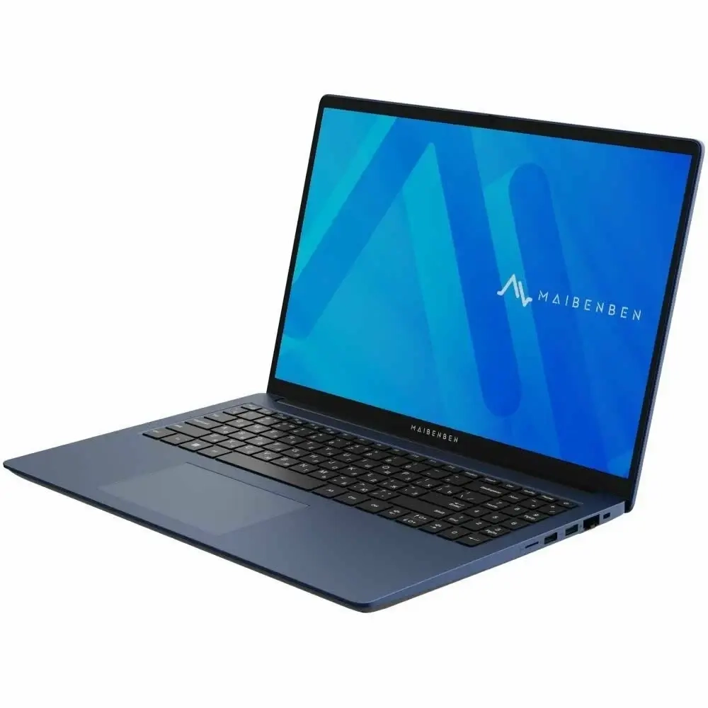 Ноутбук Maibenben M645 (M6451SB0LURE3) 16" FHD IPS, AMD R5-4600H, 8Gb, 512Gb SSD, Linux, синий (мышка + коврик)