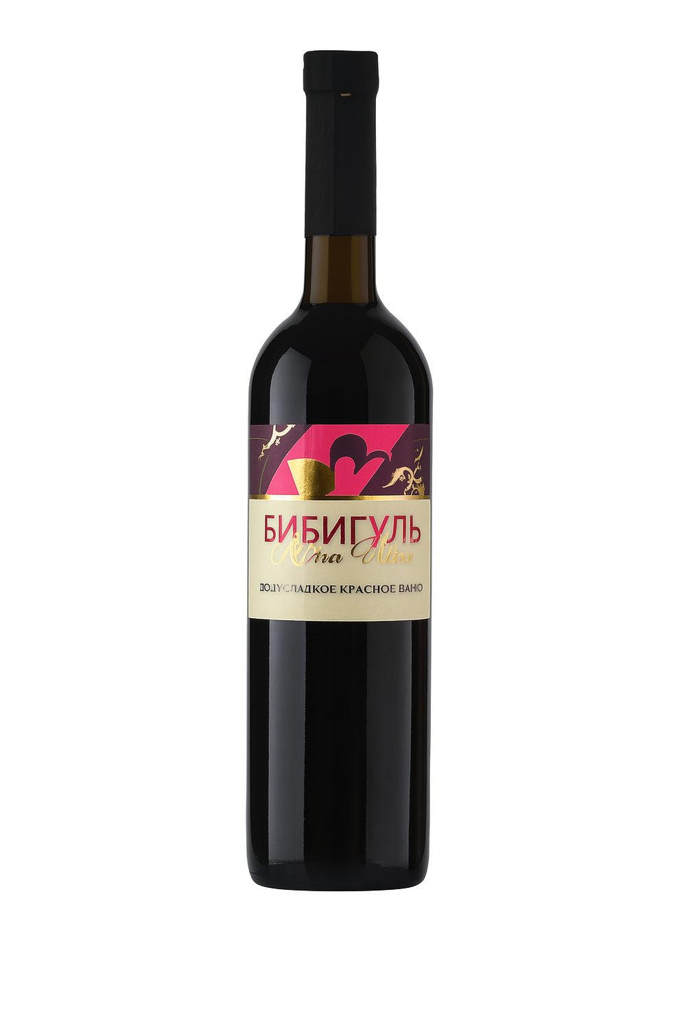 Вино Бибигуль красное полусухое 0,75 л