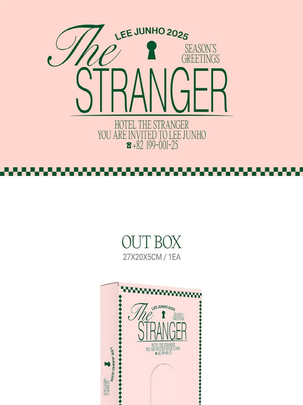 товары LEE JUNHO - THE STRANGER 2025 SEASON'S GREETINGS