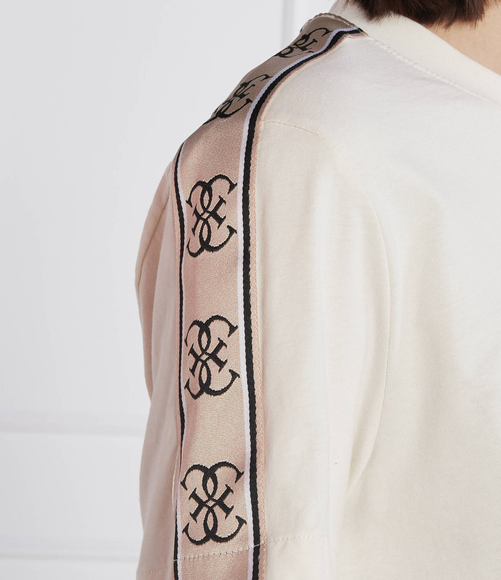 футболка britney GUESS ACTIVE - бежевый(V3RI08 I3Z14)