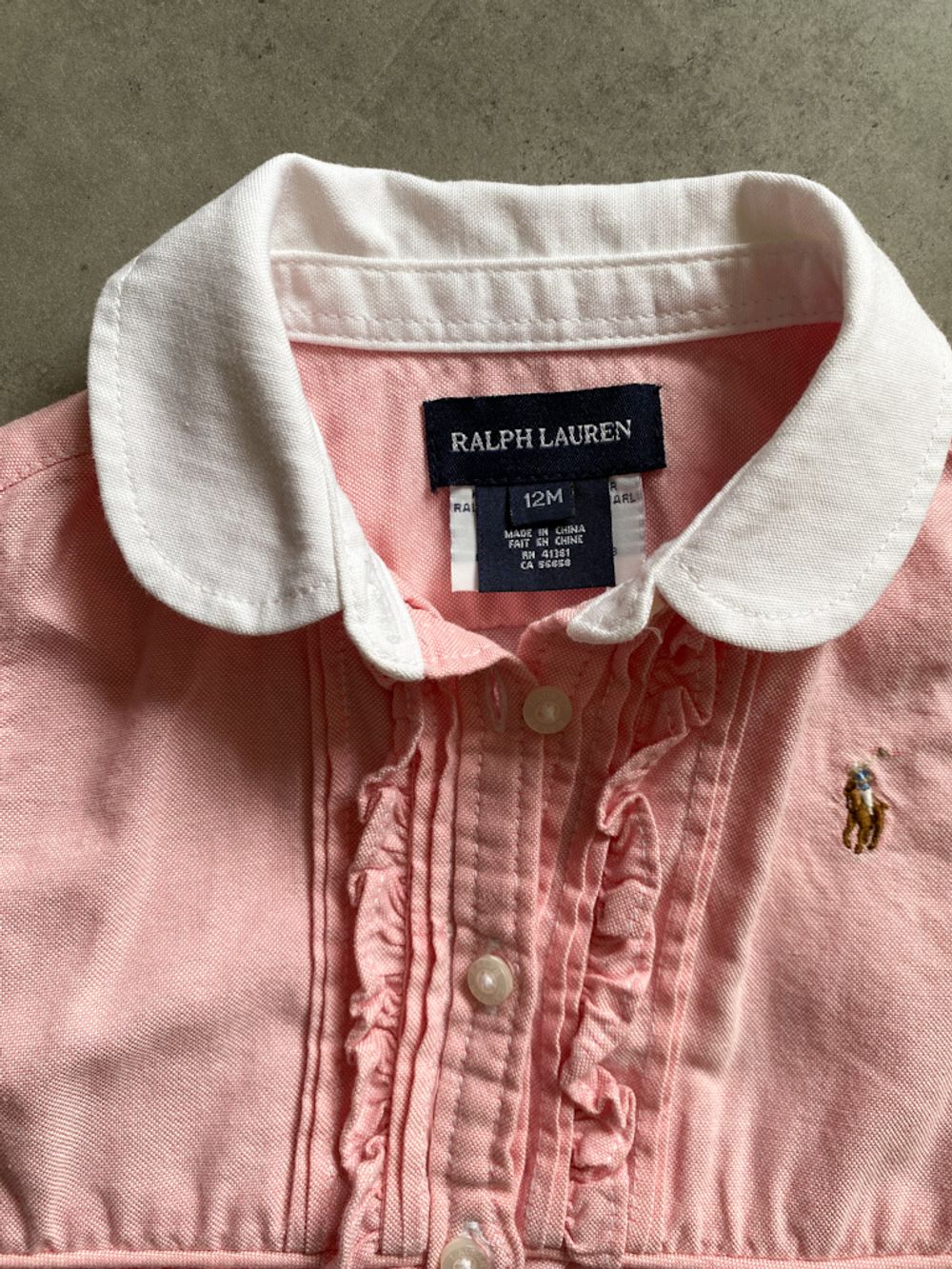 Новое хлопковое платье Ralph Lauren, 80