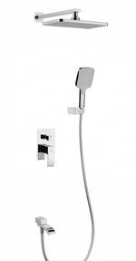 44165 Смеситель встраиваемый для душа с 3-функ. (ХРОМ) GANZER (6/1шт)