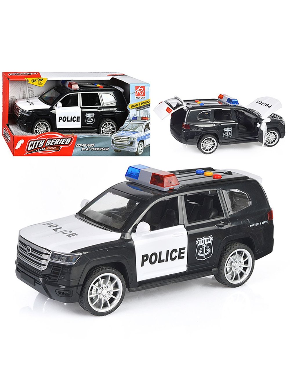 Машинка для игры Патруль со светом и звуком (RJ5508B)