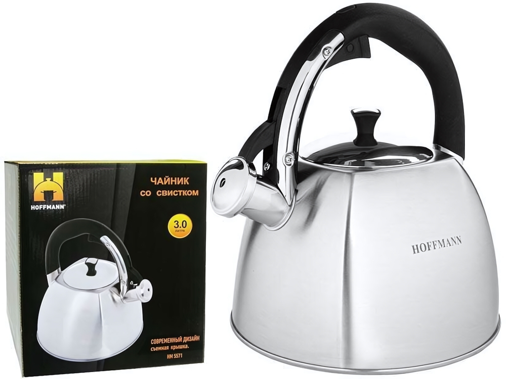 Чайник 3л со свистком НМ 5571