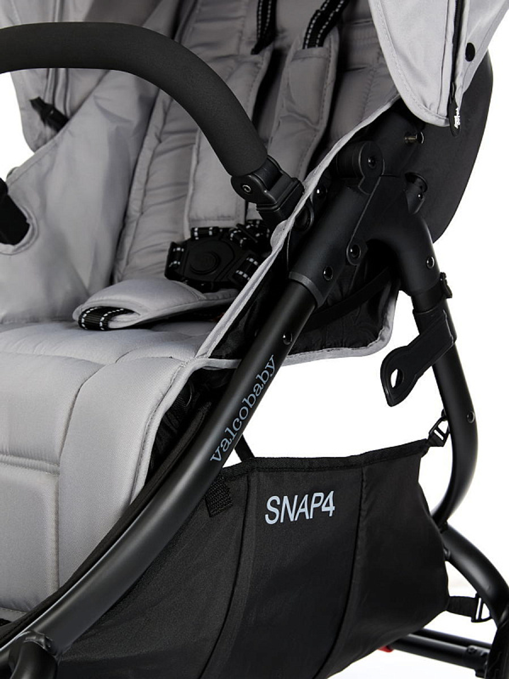 Прогулочная коляска Valco baby Snap 4 с накидкой на ножки Flatt Matt / Cool Grey