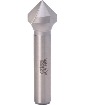 Зенкер конический d.16.5мм 3-х канавочный Bucovice Tools 741165