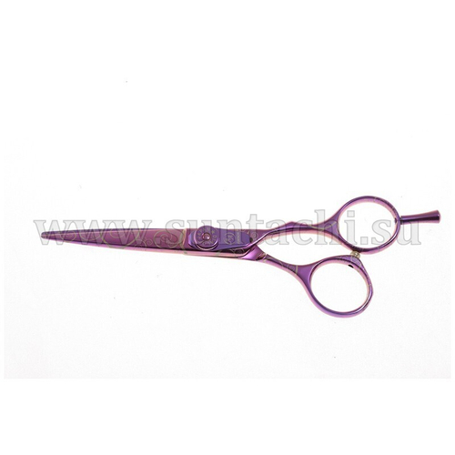 Suntachi Salon Design парикмахерские прямые ножницы NY-55 Pink 5+ Класс ✅ Оригинал