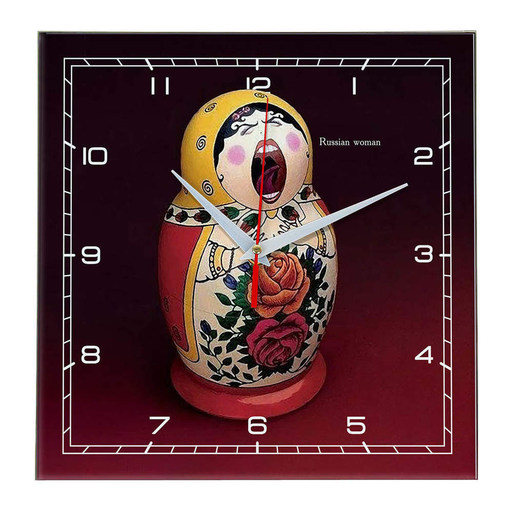 Настенные часы Идеал matreshka, 28 см, (-)
