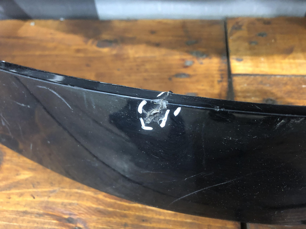 Бампер задний правая часть Kia Sportage 3 10-16 Б/У Оригинал 866723U000