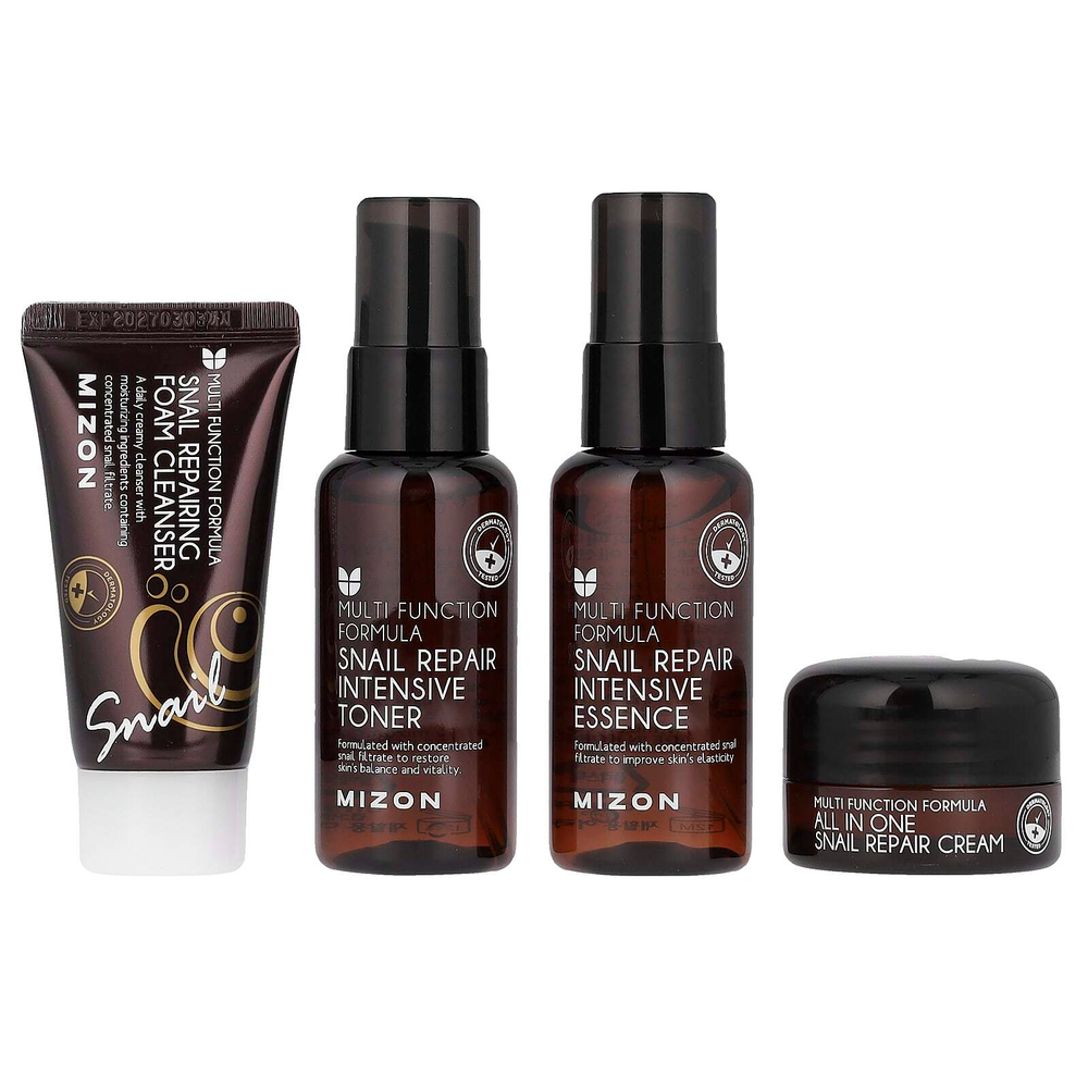 Mizon, Набор миниатюрных улиток, набор из 4 предметов