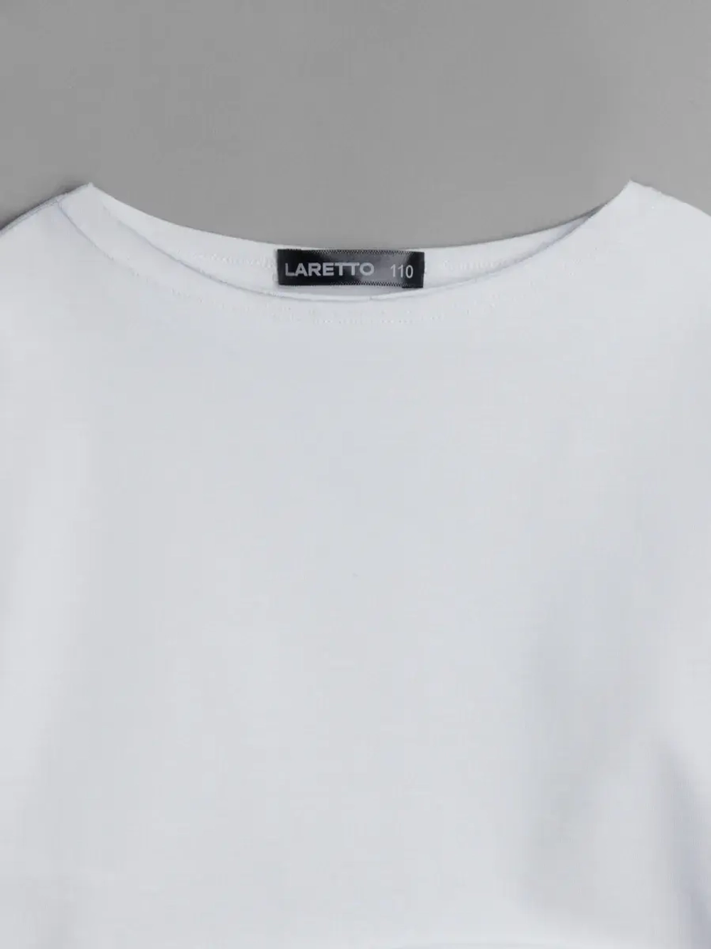 Лонгслив для девочки в школу ,белый