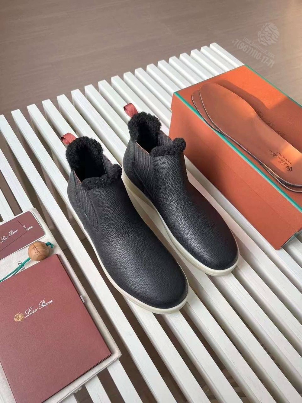 Ботинки-Челси Loro Piana Ultimate Walk Beatle