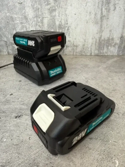 Makita DDF021CD201 УСИЛЕННЫЙ шуруповёрт ударный бесщёточный в противоударном кейсе, 2 АКБ, 24V, 6.0 Ач