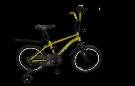 Велосипед TechTeam Proton 20" зеленый (сталь) 2025