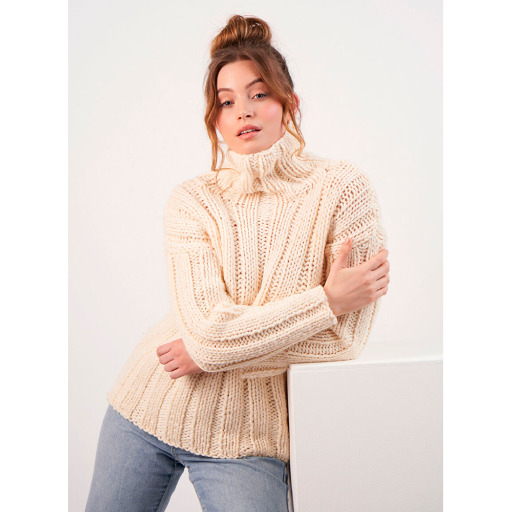 Брошюра Rowan "4 Projects Big Wool", дизайнер Quail Studio