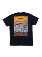 Футболка MANTO GYM 2.0 чёрная