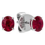 Серьги Пусеты с Рубинами, E0015-16/1