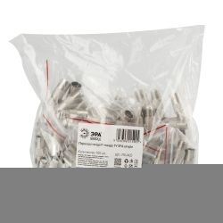 Переходник ЭРА SIMPLE гнездо F-гнездо TV упаковка 100 шт.