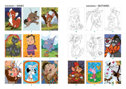 Раскраска по номерам 300 coloriages Disney - Volume 2, 320 стр.