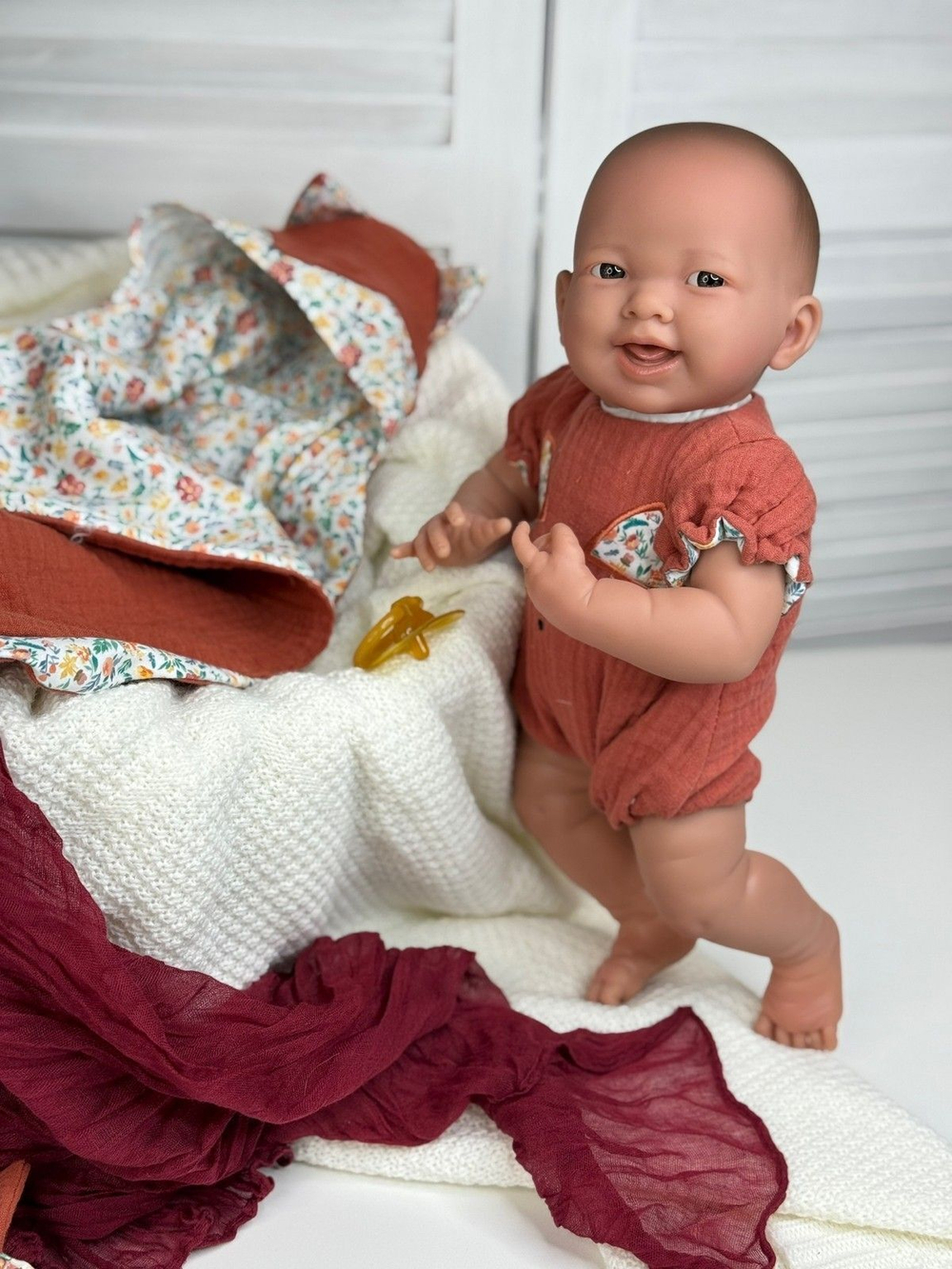 Кукла BERENGUER мягконабивная 39см Newborn (18792)