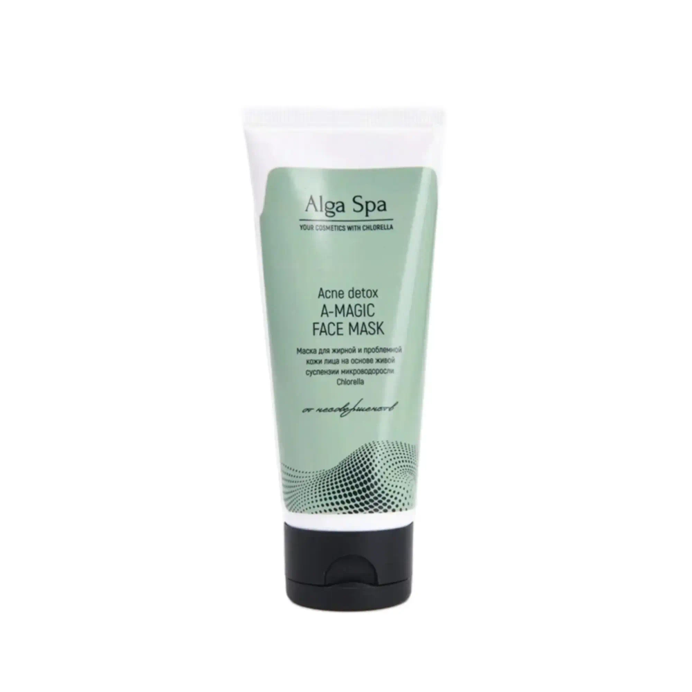 Маска Alga Spa для лица для жирной и проблемной кожи «Acne detox A-MAGIC FACE MASK», 75 мл