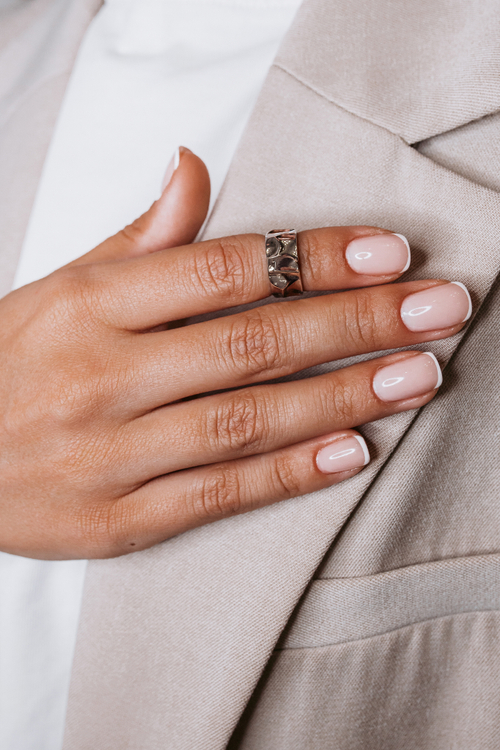 Кольцо фаланговое ''Мятое''