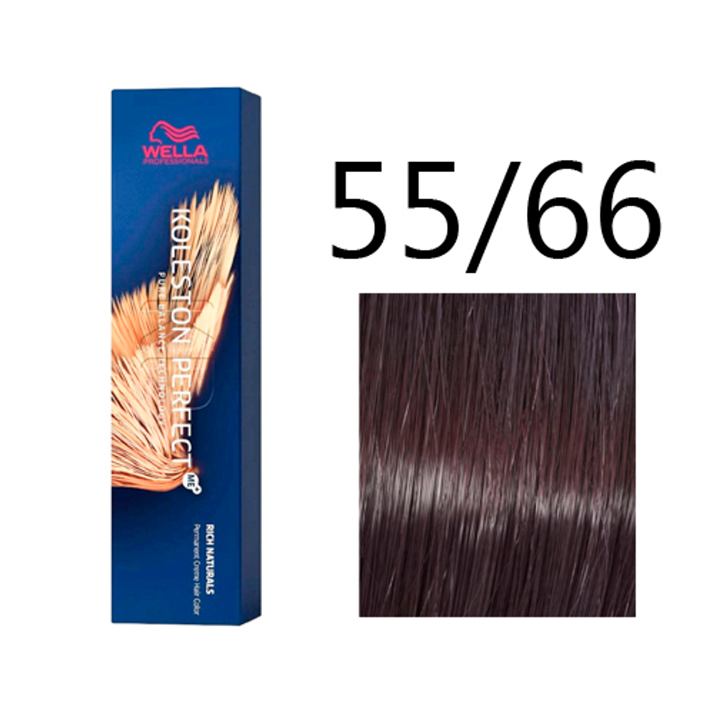 Wella Koleston 55/66 Светло коричневый интенсивный ME+