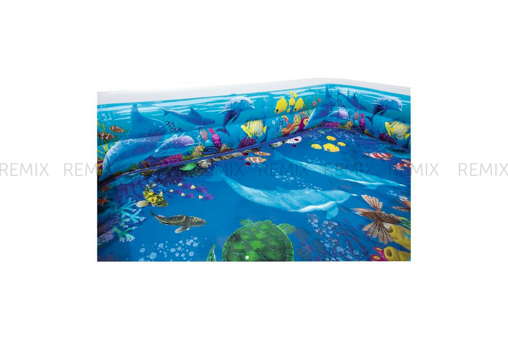 Бассейн Bestway №54177  "Поиски сокровищ" 262*175*51см с 3D рисунком и 3D очками, 778л