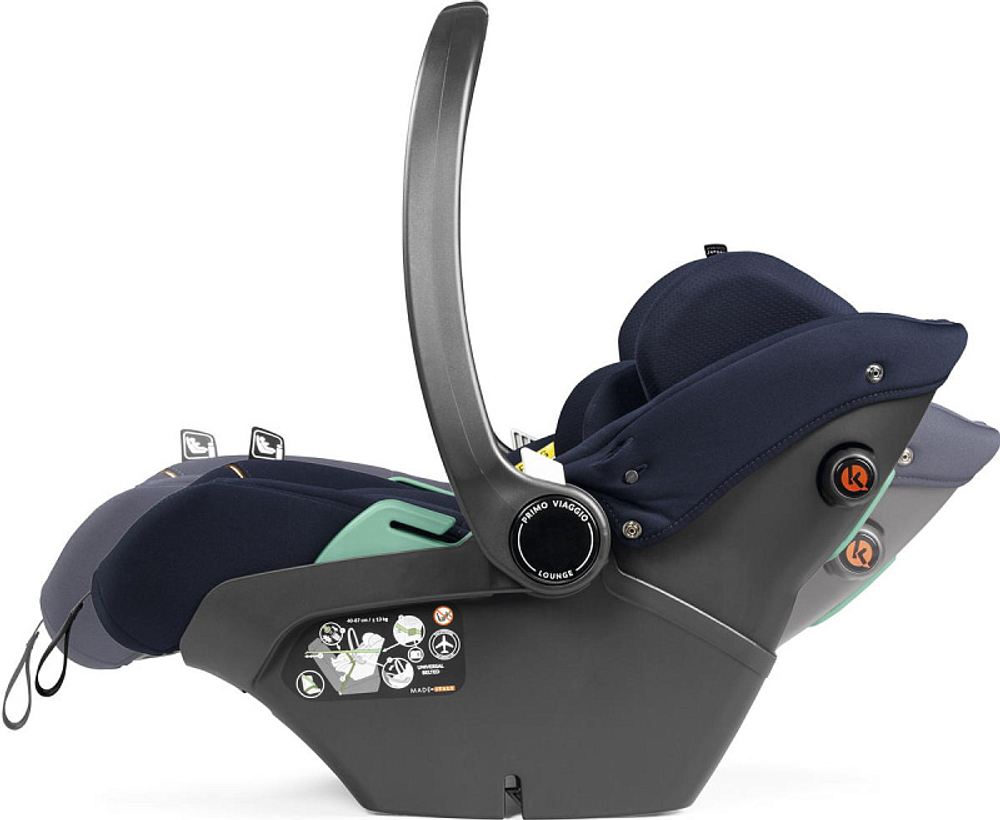 Коляска 3 в 1 Peg Perego Veloce TC Belvedere Lounge Blue Shine
