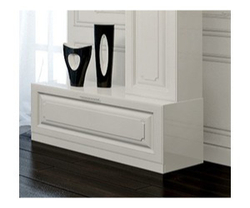 Тумба напольная Aqwella Empire 100 цвет белый Emp.03.10/W