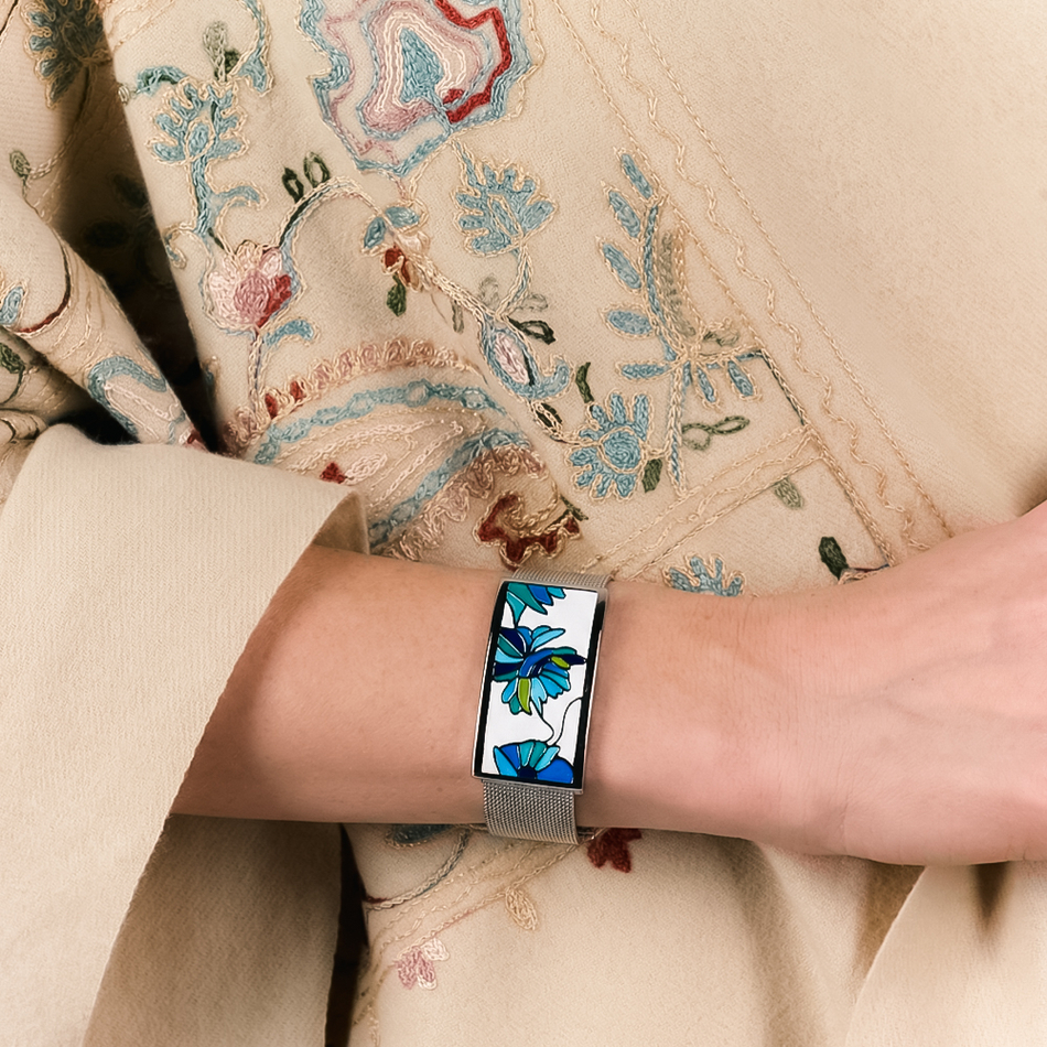 Браслет Fiore Luna на металлическом ремешке CB13600-11A