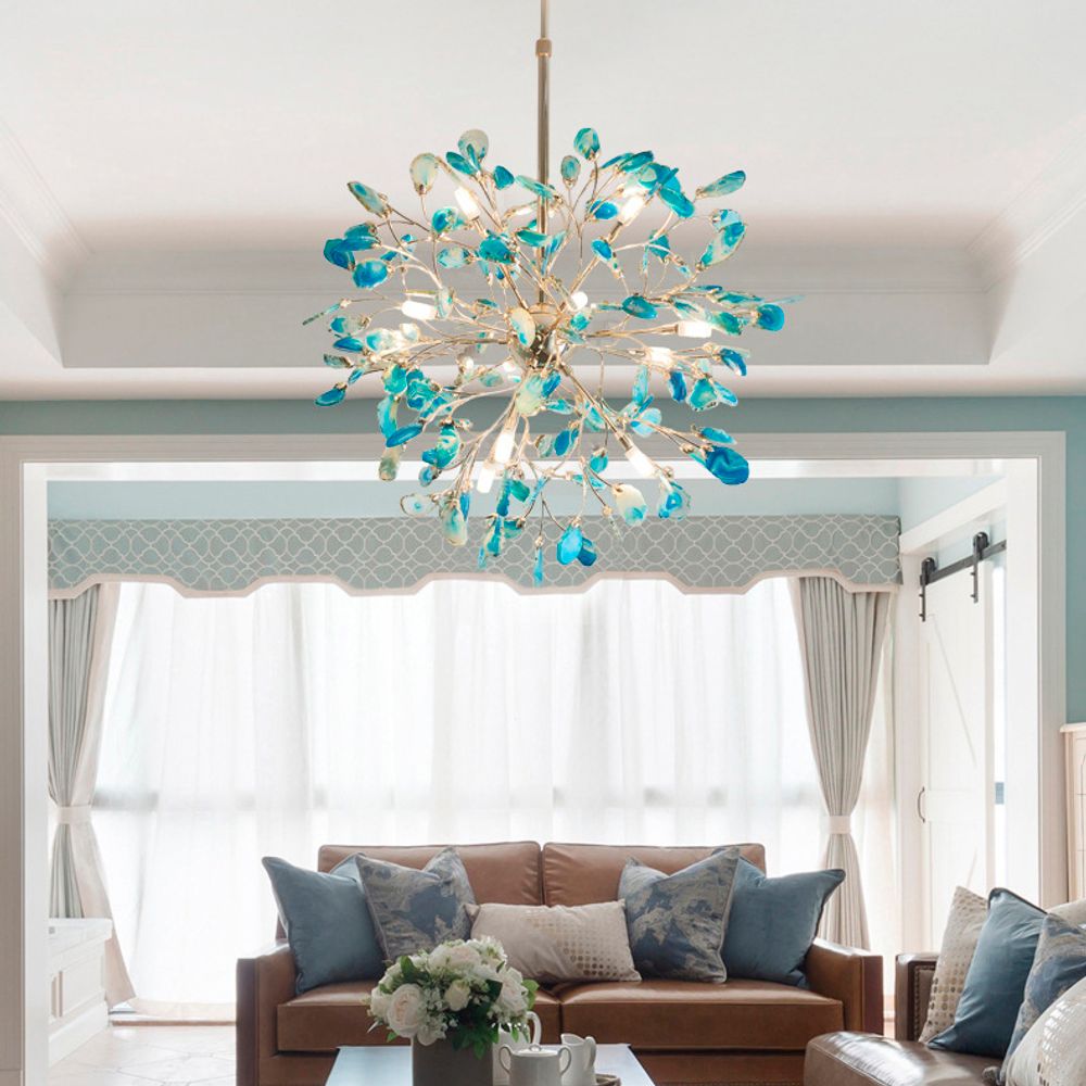 Потолочная Люстра Agate 8 L12 Multicolor By Imperiumloft