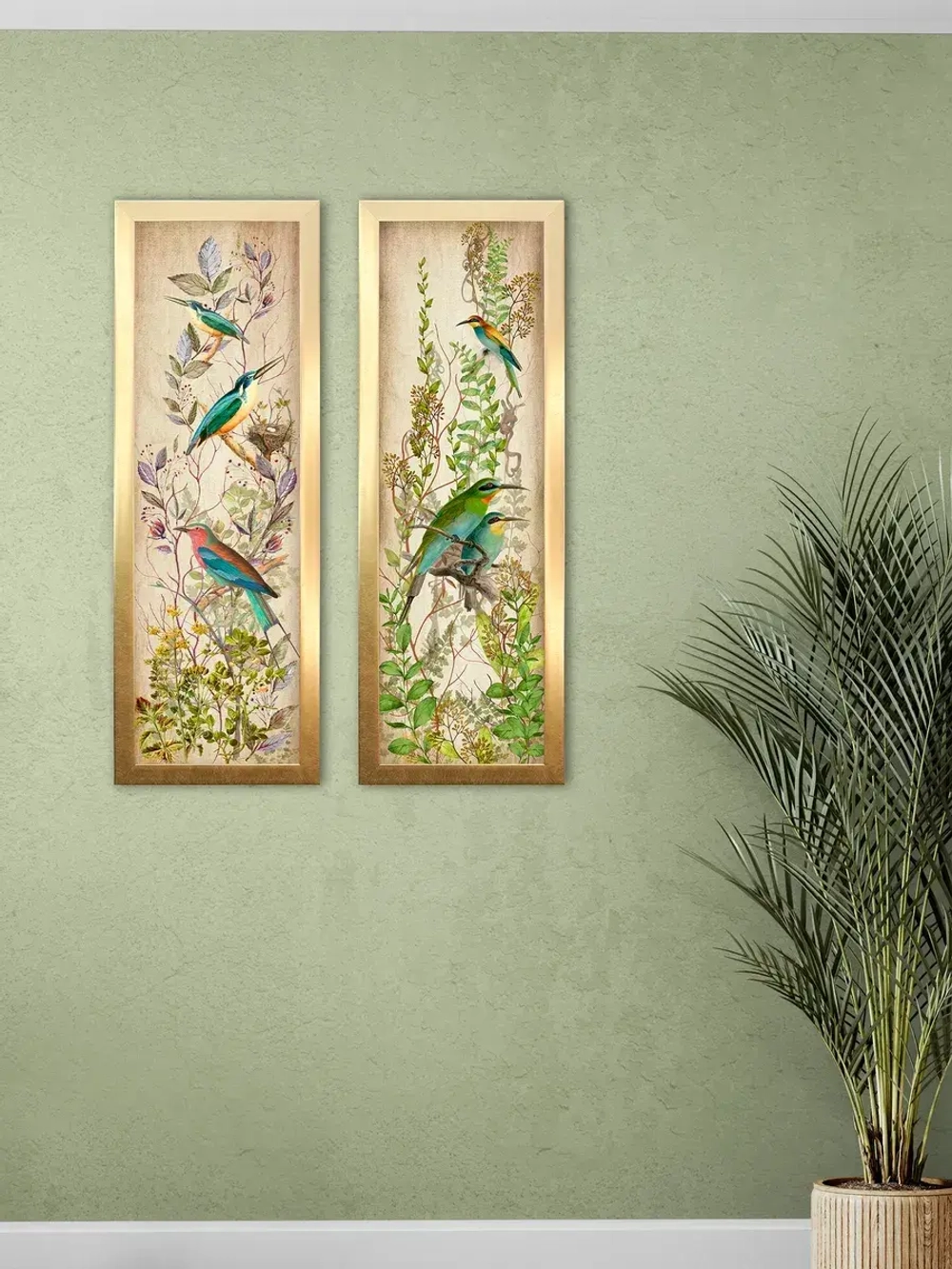 Картина на стену интерьерная на холсте 20*54 см